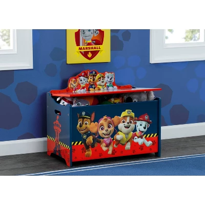 PAW Patrol Deluxe Toy Box - Delta Children 1 PAW Patrol Deluxe Toy Box - Delta Children