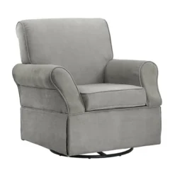 Baby Relax Emmie Swivel Glider & Ottoman Set - Gray Microfiber 6 Baby Relax Emmie Swivel Glider & Ottoman Set - Gray Microfiber -Baby Products Store GUEST ed626f7d 4182 4ce6 924c a66f3592c610