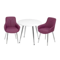Kids' Table With 2 Modern Upholstered Chairs - Gift Mark -Baby Products Store GUEST ee1ec094 c5c1 4d4a 9e3a 5ffbcca41e19