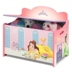 Delta Children Disney Princess Deluxe Toy Box - Greenguard Gold Certified -Baby Products Store GUEST f0679947 b4db 4164 92b7 9ec84c4a33be