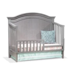 Sorelle 136 Toddler Crib Conversion Rail Stone Gray