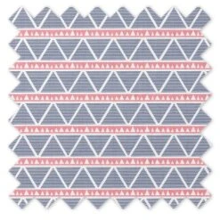 Bacati - Emma Large Triangles Coral Navy Muslin 3 Pc Toddler Bed Sheet Set -Baby Products Store GUEST f18e0a2b 9670 428b b874 1bc0997baa48