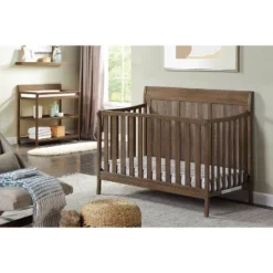 Suite Bebe Shailee 4-in-1 Convertible Crib - Brown/Brown Stone -Baby Products Store GUEST f494bfe9 10d8 4e74 8d52 3b0c6c6df314