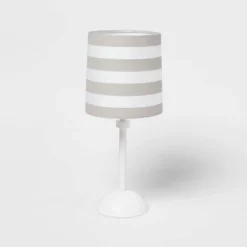 Striped Kids' Accent Lamp Gray - Pillowfort™ -Baby Products Store GUEST f5e0836d fd0d 4b9a 9fbc dcb36353a664