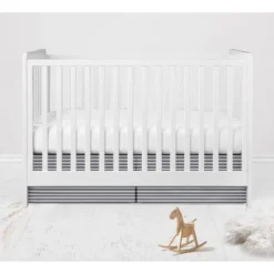 Bacati - Elephants Blue/Navy/Gray 6 Pc Crib Bedding Set With Long Rail Guard Cover 17 Bacati - Elephants Blue/Navy/Gray 6 Pc Crib Bedding Set With Long Rail Guard Cover -Baby Products Store GUEST f5e1cdde 327a 428f 9207 fa59b32f5d9c