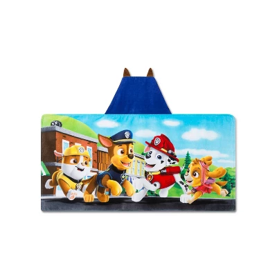 PAW Patrol Paws Rule Hooded Bath Towel 1 PAW Patrol Paws Rule Hooded Bath Towel