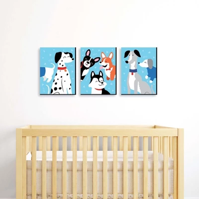 Big Dot Of Happiness Pawty Like A Puppy - Dog Nursery Wall Art And Kids Room Decorations - Gift Ideas - 7.5 X 10 Inches - Set Of 3 Prints 1 Big Dot Of Happiness Pawty Like A Puppy - Dog Nursery Wall Art And Kids Room Decorations - Gift Ideas - 7.5 X 10 Inches - Set Of 3 Prints