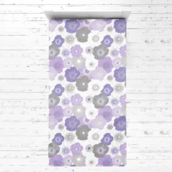 Bacati - Watercolor Floral Purple Gray 3 Pc Toddler Bed Sheet Set -Baby Products Store GUEST f7a1390d cde0 43ca 9be4 441d09982ce3