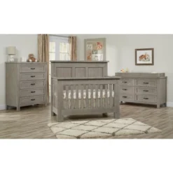 SOHO BABY Hanover 4-in-1 Convertible Crib - Oak Gray 16 SOHO BABY Hanover 4-in-1 Convertible Crib - Oak Gray -Baby Products Store GUEST f84807bd d360 46b4 8e4f e4ffbd43f043