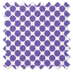 Bacati - Ikat Purple Dots Muslin 100 Percent Cotton Universal Baby US Standard Crib Or Toddler Bed Fitted Sheet -Baby Products Store GUEST f85a47f2 e515 462d 9a00 a317b648bdff