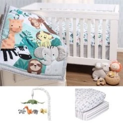 The Peanutshell Wild Kingdom Crib Bedding Set, 3pc To 12 Pc, Safari Animals -Baby Products Store GUEST f8a5d81d 01e3 4507 b603 769ca62a7abe