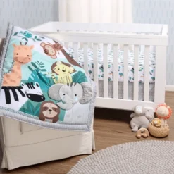 The Peanutshell Wild Kingdom Crib Bedding Set, 3pc To 12 Pc, Safari Animals -Baby Products Store GUEST fe6635fa 6c9f 4b43 8f21 5a9ae482d4fc