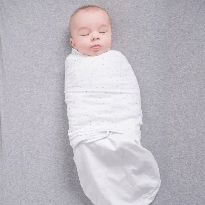 Nested Bean Zen 100% Cotton Swaddle Wrap Classic 1 Nested Bean Zen 100% Cotton Swaddle Wrap Classic